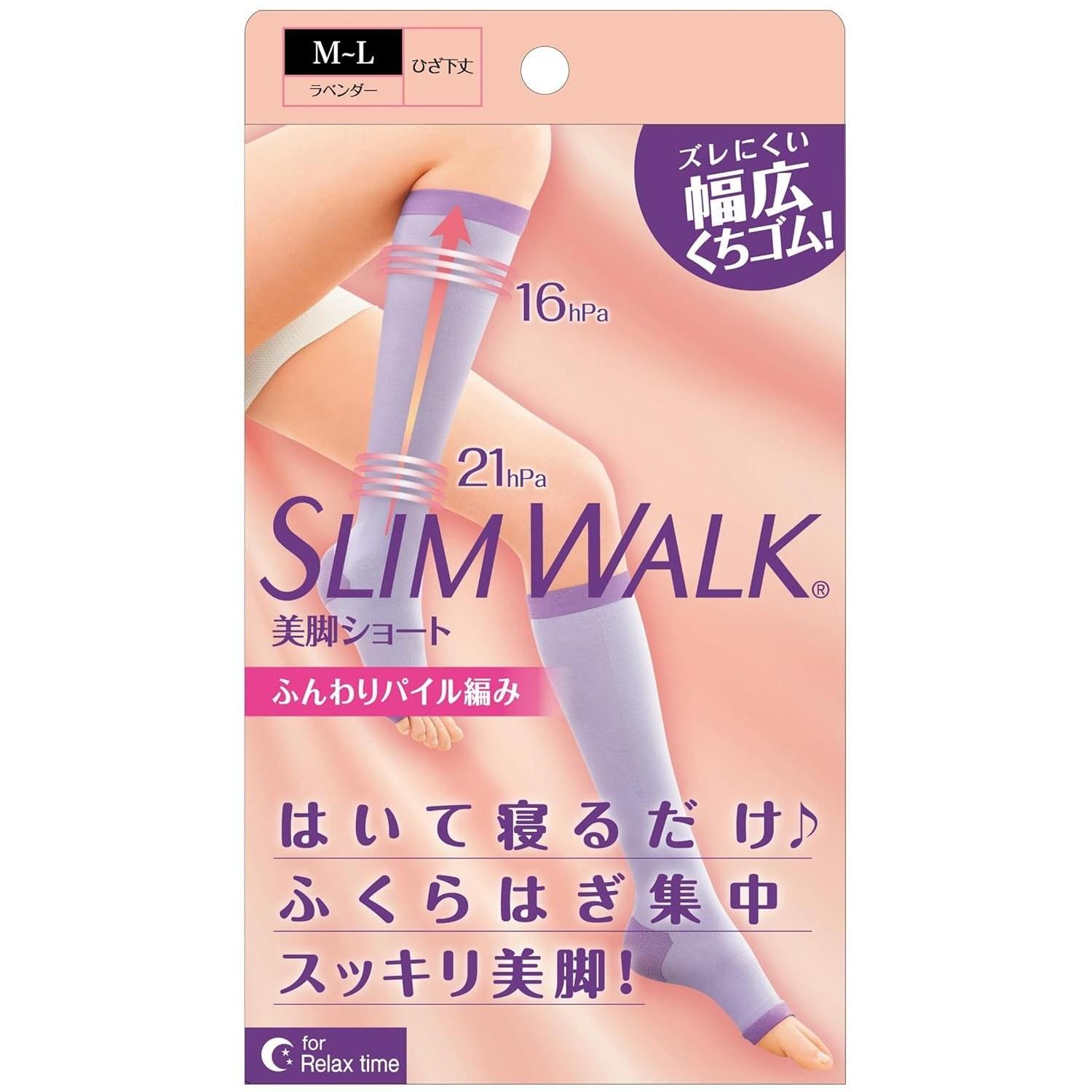 Compression Socks Slim Walk Beautiful Legs Short M-L Sleeping AskDoctors Foot Arch Support