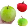 1~6Pcs Green Red Apple Plushies Fidget Fruit Plush Toy Soft Stuffed Plushie Doll Education Toy Room Decoration Ornaments