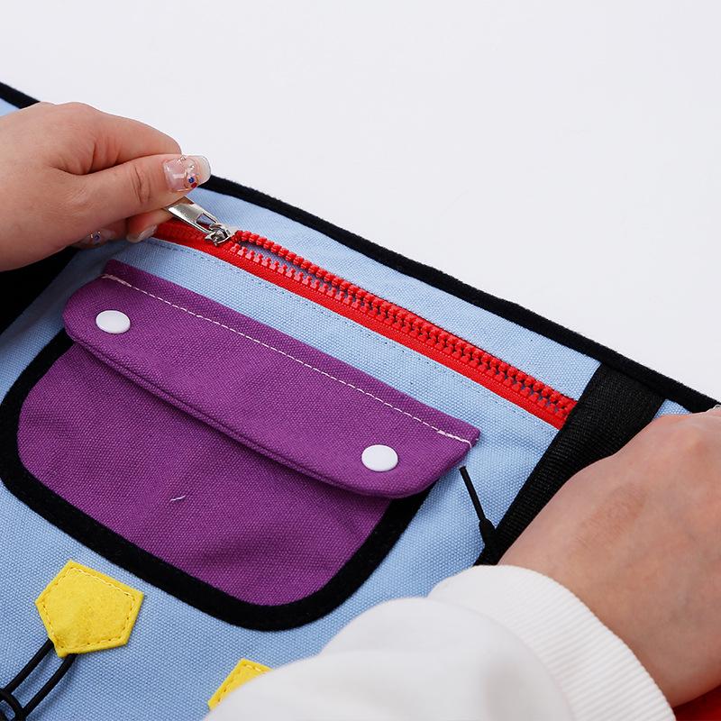 Alzheimer's Sensory Stimulation Blanket for Emotional Soothing and Training