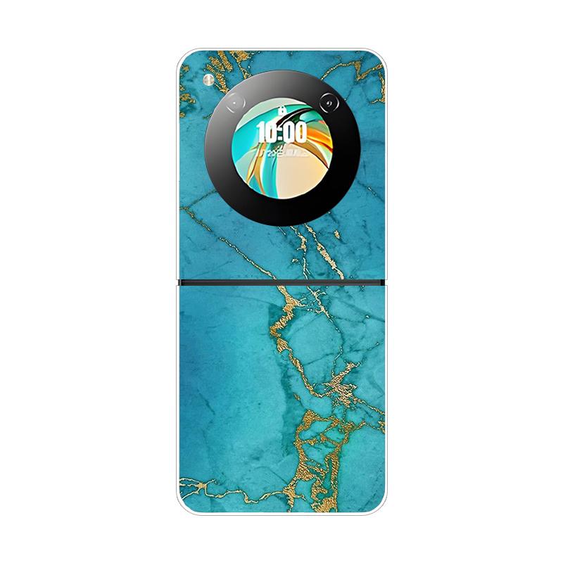 Pevný PC kryt pre ZTE Nubia Flip 2 Nárazuvzdorné puzdrá na telefón pre ZTE Libero Flip 2 5G Zadný priehľadný kryt Flip2 Coque Funda
