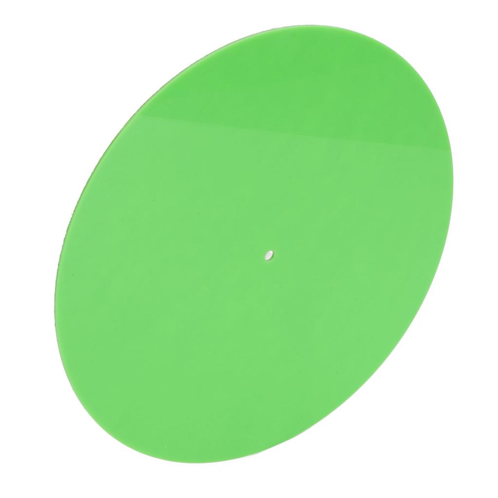 Turntable Mat Reduce Static Dust Noise Replacement Acrylic Record Platter Slipmat for 12 Inch Record Player