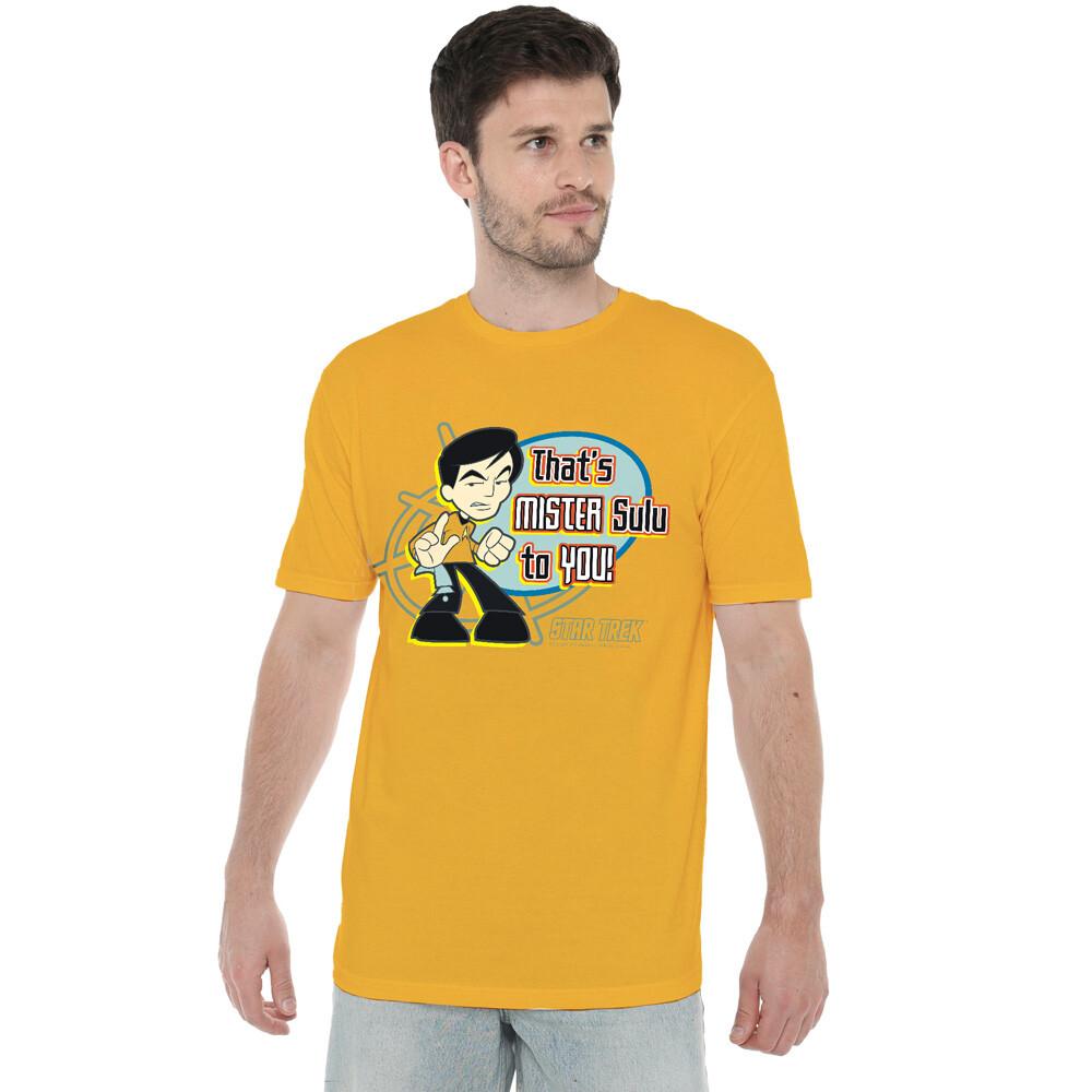 Quogs Mr Sulu To You T-Shirt S-3XL Gold S
