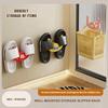 Punch-free Slippers Rack Sausage Mouth Shoe Storage Rack New Storage Slippers Rack