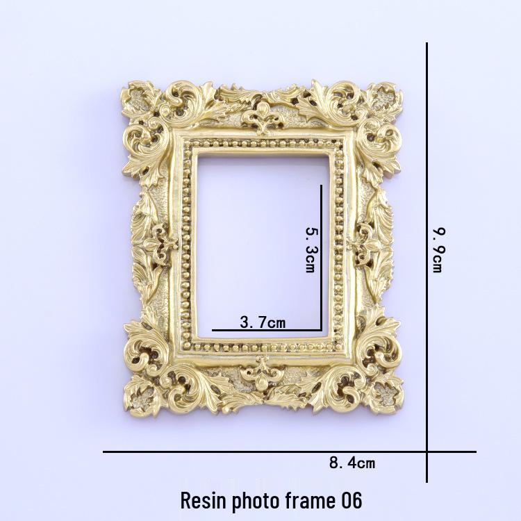 European Style Vintage Nail Art Accessories - Influencer Photo Frames & Props