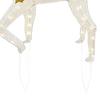 Christmas Lawn Stakes Decorations 3 Pieces Weatherproof LED Insertion Light Up Reindeer Outdoor Christmas Decor For Family Home