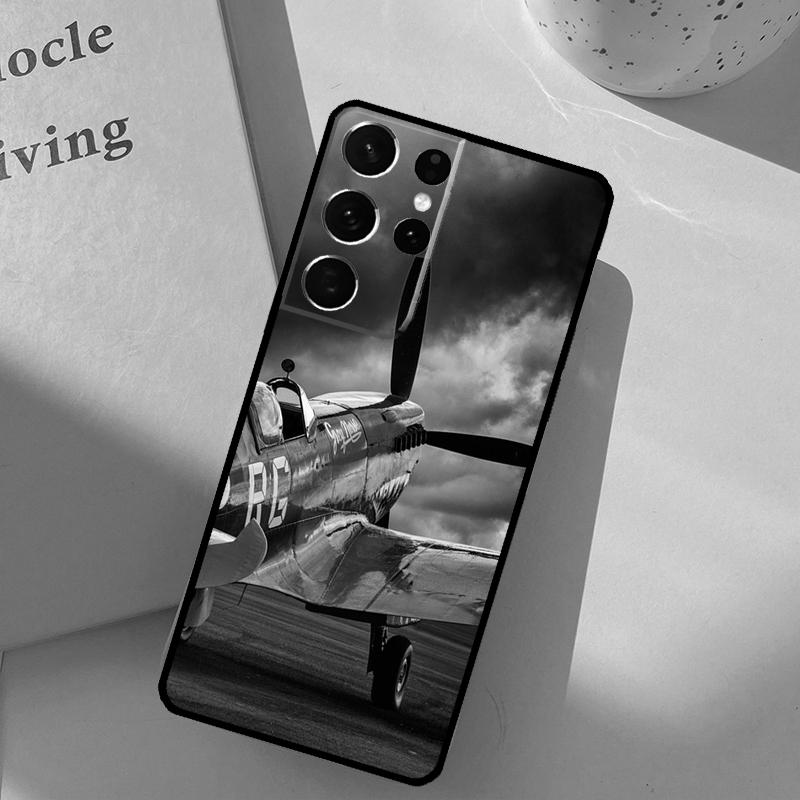 Airplane Aircraft Phone Case For Samsung Galaxy S24 Ultra S20 S21 S22 S23 S25 S9 S10 Plus S25 FE Cover Shell