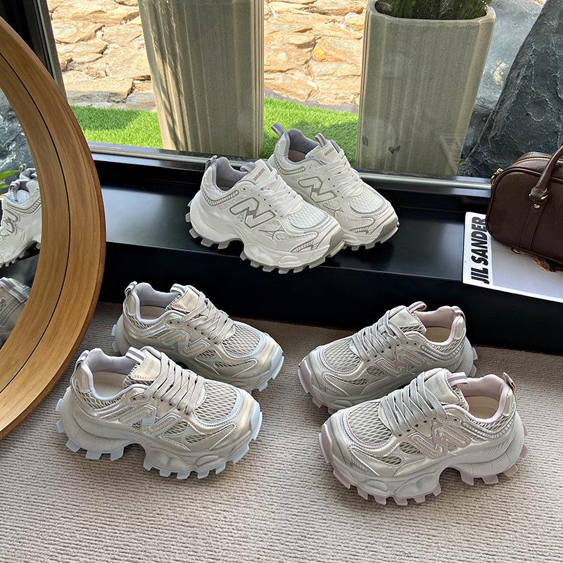 

Thick-soled heightening women s new summer mesh breathable casual sports women s shoes 40