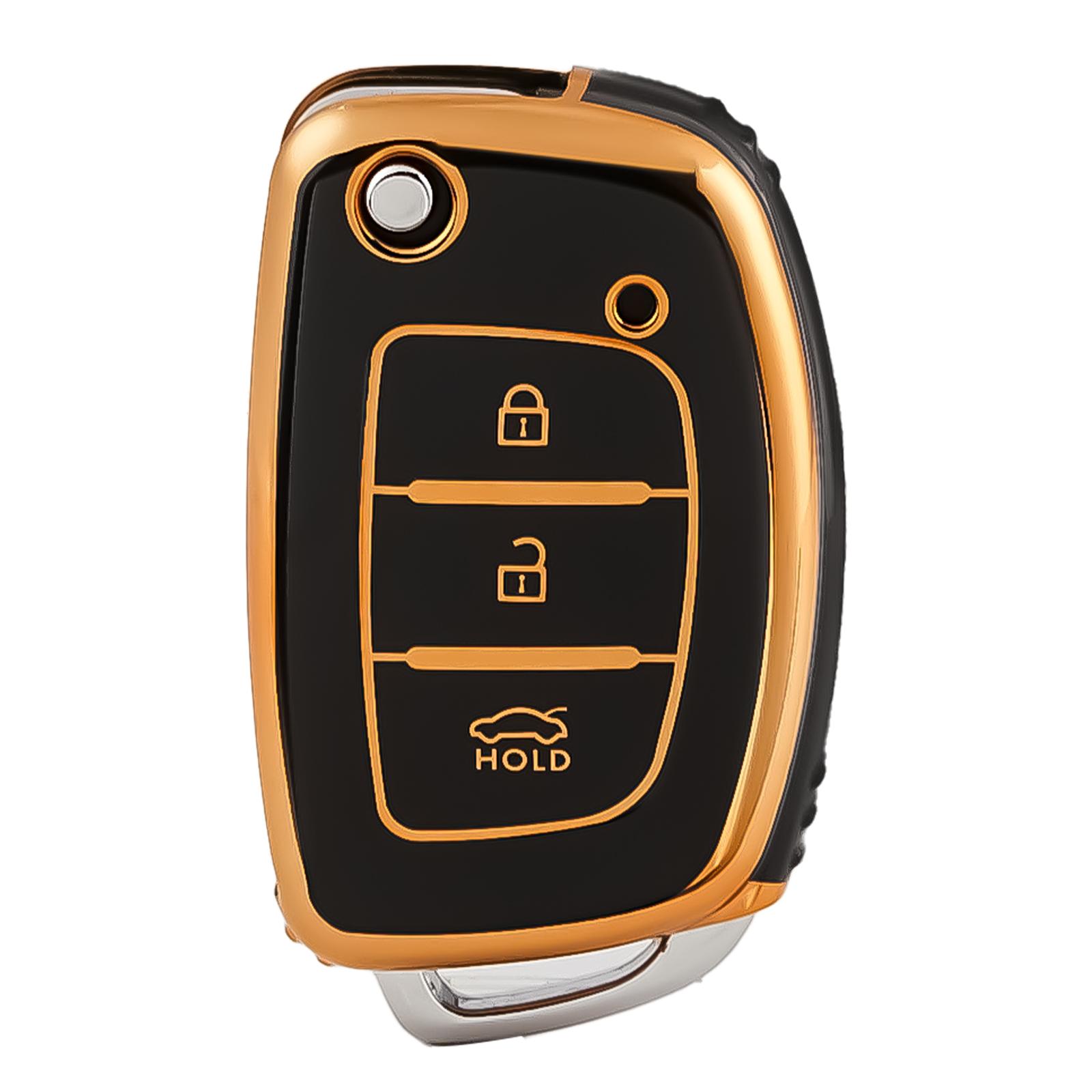 

Flip Folding Key 3Button TPU Car Key Case Cover for Hyundai Sonata Ix35 IX45 IX25 I10 I20 I30 HB20 Key Shell Fob Car Accessories
