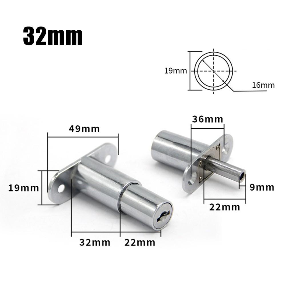 Door Latch Single Open Security Stainless Steel 1pcs