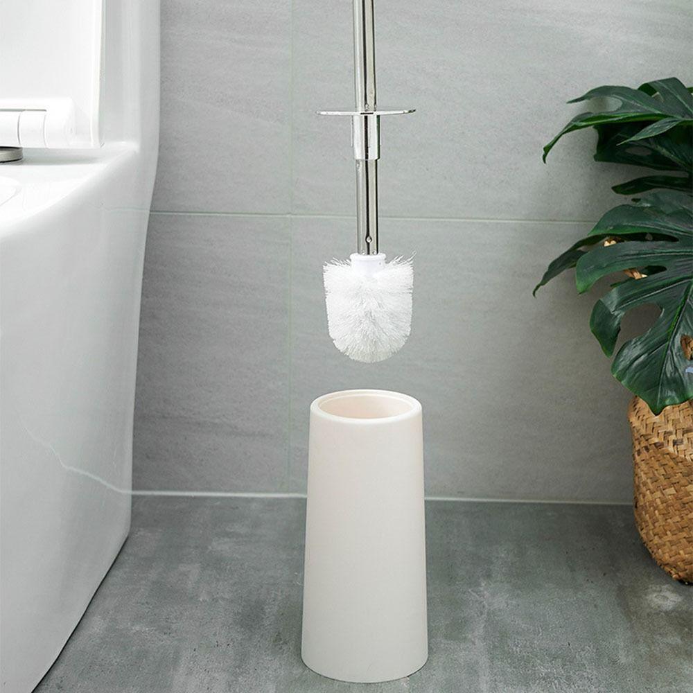 Stainless Steel Toilet Brush Set Deep Cleaning Toilet Cleaning Brush Hotel