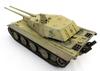 Rocket Models 1/35 Scale Super Heavy Tank E-100 Type G with 52 Caliber 10.5cm Twin Guns and Double-Headed Eagle Plastic Model Kit 47068 (Tank)