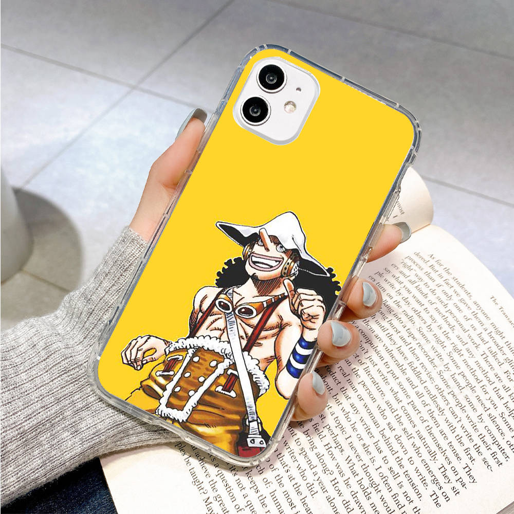 Case for Samsung A04 A14 A23 A34 A54 M23 M33 M52 M53 Realme 10 9 C30S C35 C55 VIVO Y02S Y21 Y51 X80 Pro Transparent Cover WI58 One Piece Member