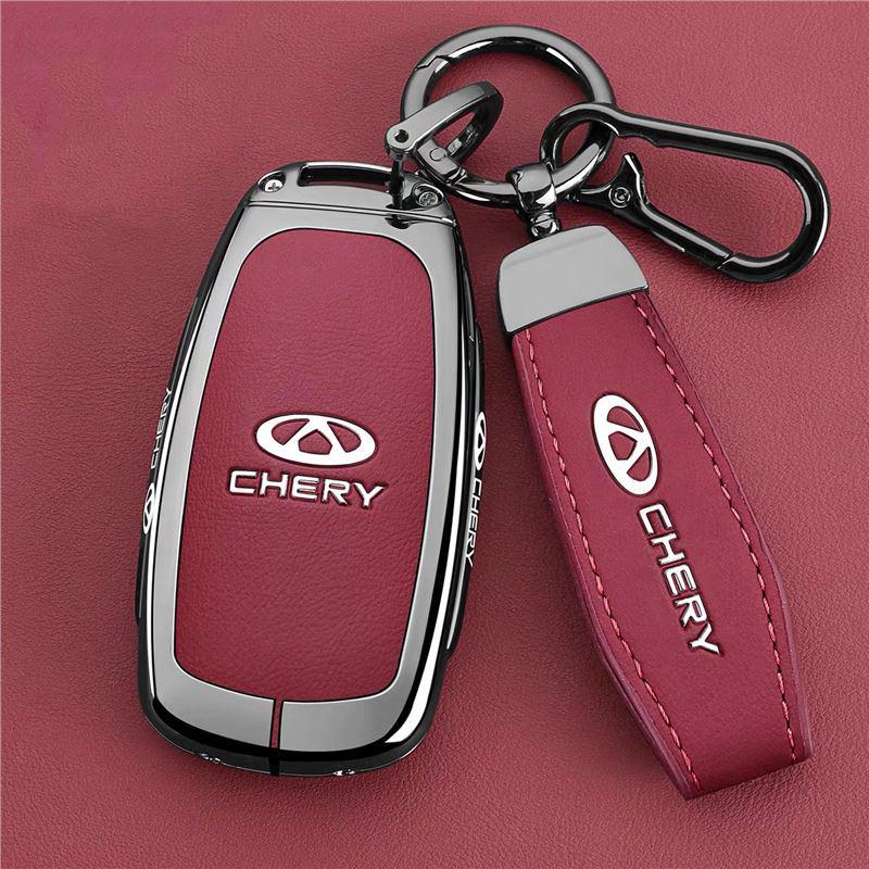 Чехол для ключа Chery Omoda для Tiggo 7 Plus/8 Pro/9 CDM/5X/8L Arrizo 8 Автомобильная сумка Пряжка Оболочка