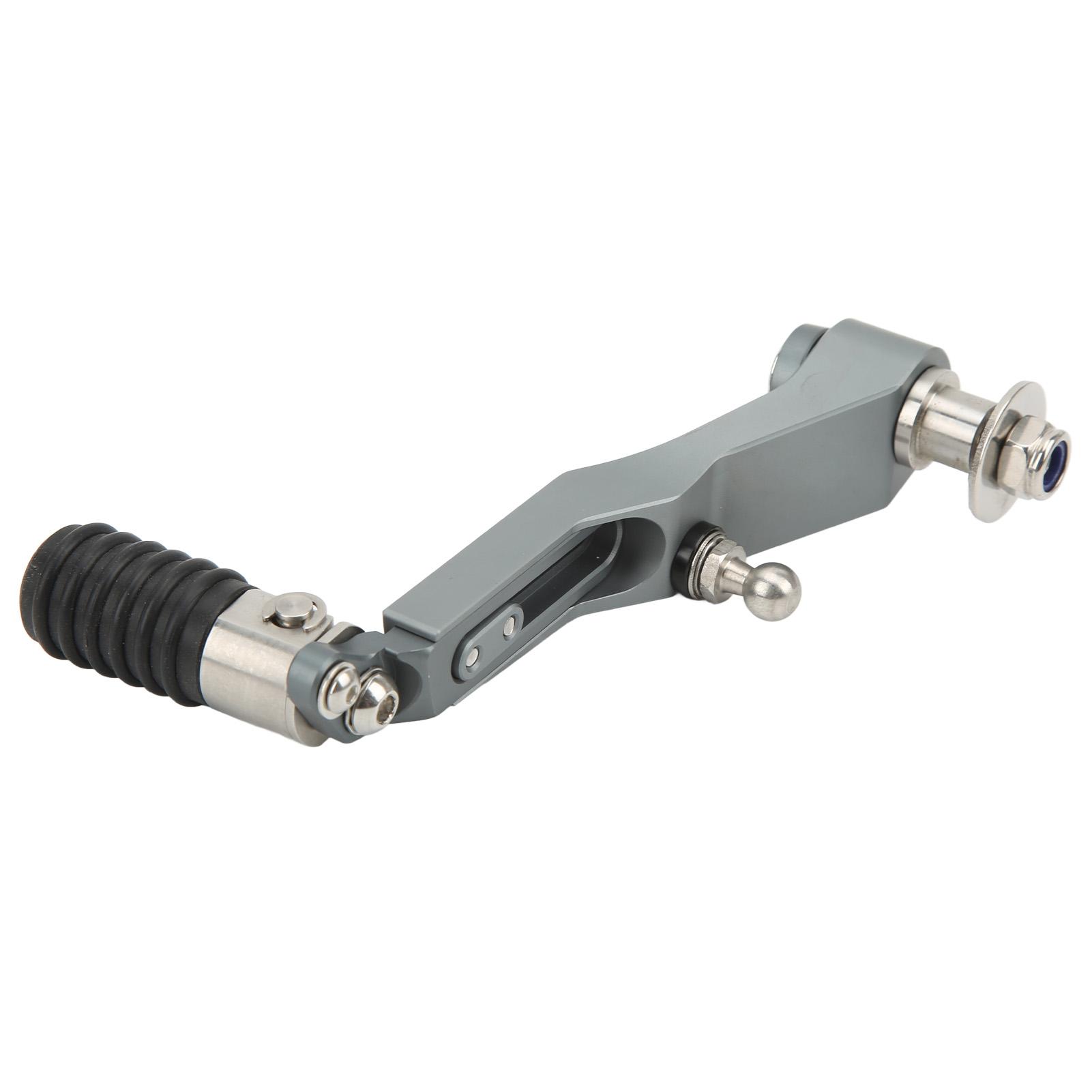 

Motorcycle Adjustable Gear Shift Lever Folding Shifter Pedal for F900R F900XR 2020‑2022 Titanium Color сірий колір