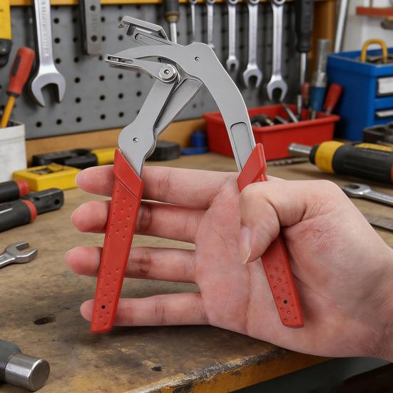 Auto Trim Panel Clip Loaded Stainless Grip Pliers Multi-Function Steel Non-slip Pliers Spring Tool for Car