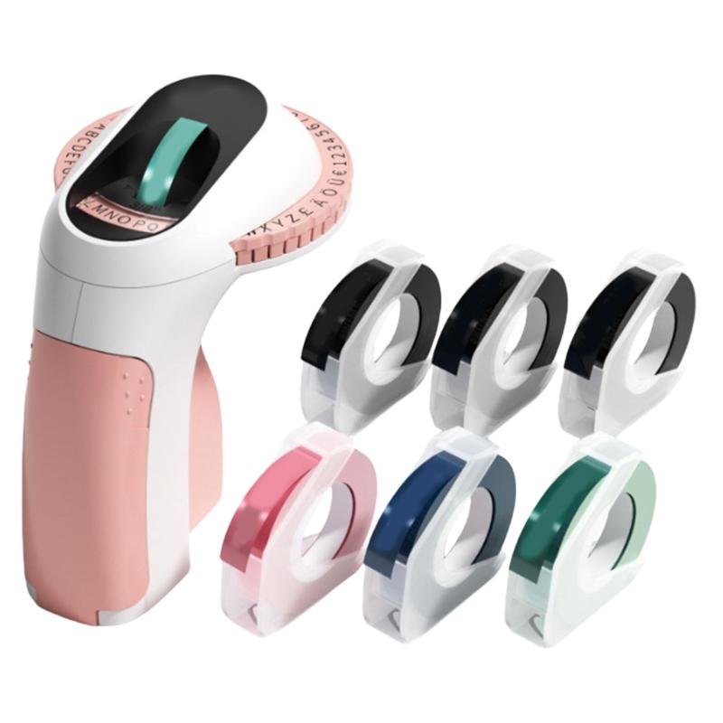 Domowy wytłaczarka etykiet z taśmą Vintage wytłaczarka etykiet Ręczna Vintage wytłaczarka etykiet Wytłaczanie