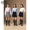 Teenie Weenie Women's Letter Print Collared Shirt
