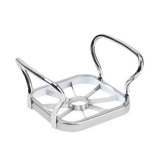 Tăietor 5-în-1 din oțel inoxidabil pentru fructe și legume: Despicător de mere, Feliator de cartofi prăjiți, Tăietor de ridichi