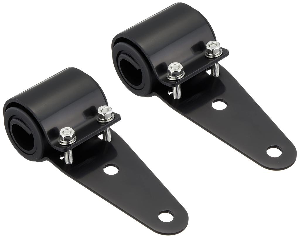 Kijima Motorcycle Parts Headlight Stay Custom 34-43mm Aluminum Black 205-0211B