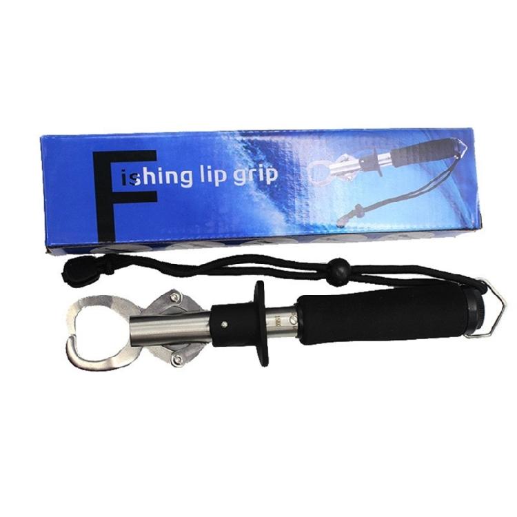 Fish Gripper Fishing Pliers Mutifunction Line Cutter Hook Remover Fish Lip Gripper with Storage Bag Fly Fishing Tool