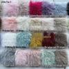25cm Faux Fox Fur Tail Pendant Keychain for Bags & Accessories