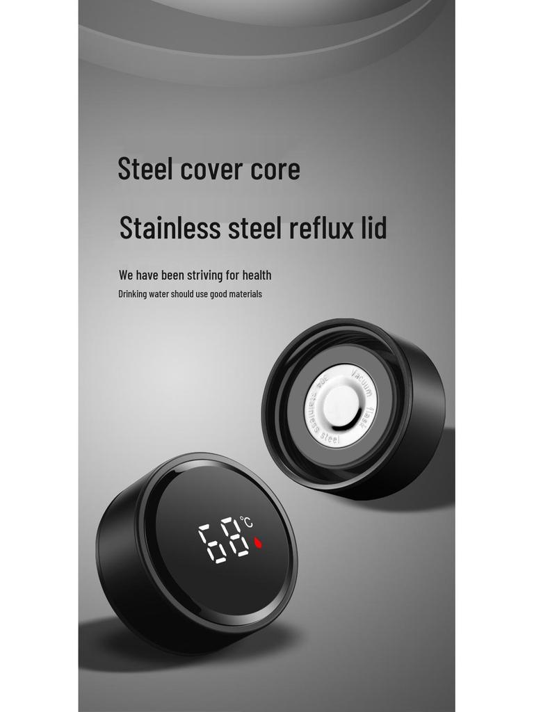 Smart Temperature Display Stainless Steel Insulated Cup with Custom Logo