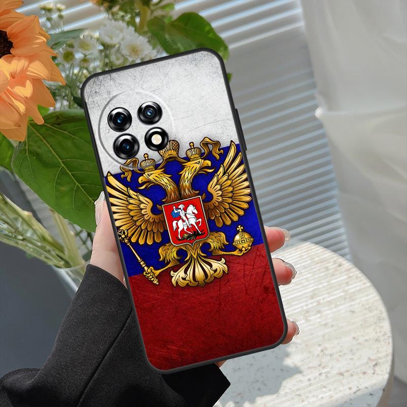 Russian Federation Flag Case For OnePlus 8 9 10 Pro 15 13 12 11 13T 13R 12R 10T 8T Nord 5 CE 2 3 4 Lite N20 N30 Cover