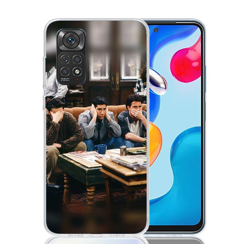 Friends Tv Show Funny Family Case Phone Cover for Xiaomi Redmi Note 14 13 12S 12 11S 11 11T 11E 10S 10 Pro Plus 5G Trend Fundas