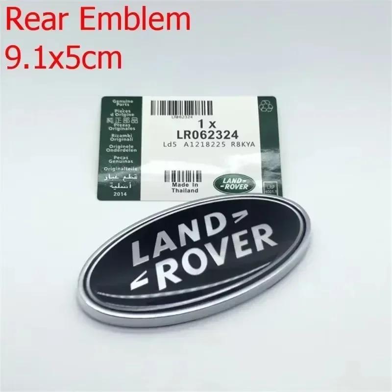 3D Letter Car Hood Bonnet Cover Emblem For Land Rover Range Rover Velar Sport Discovery 2 3 4 Defender Front Sticker bzcp8