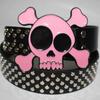 New Punk Rivet Belt, Special-shaped Buckle Belt, Ins Style, Individual and Retro, Skull Wing Gothic Belt