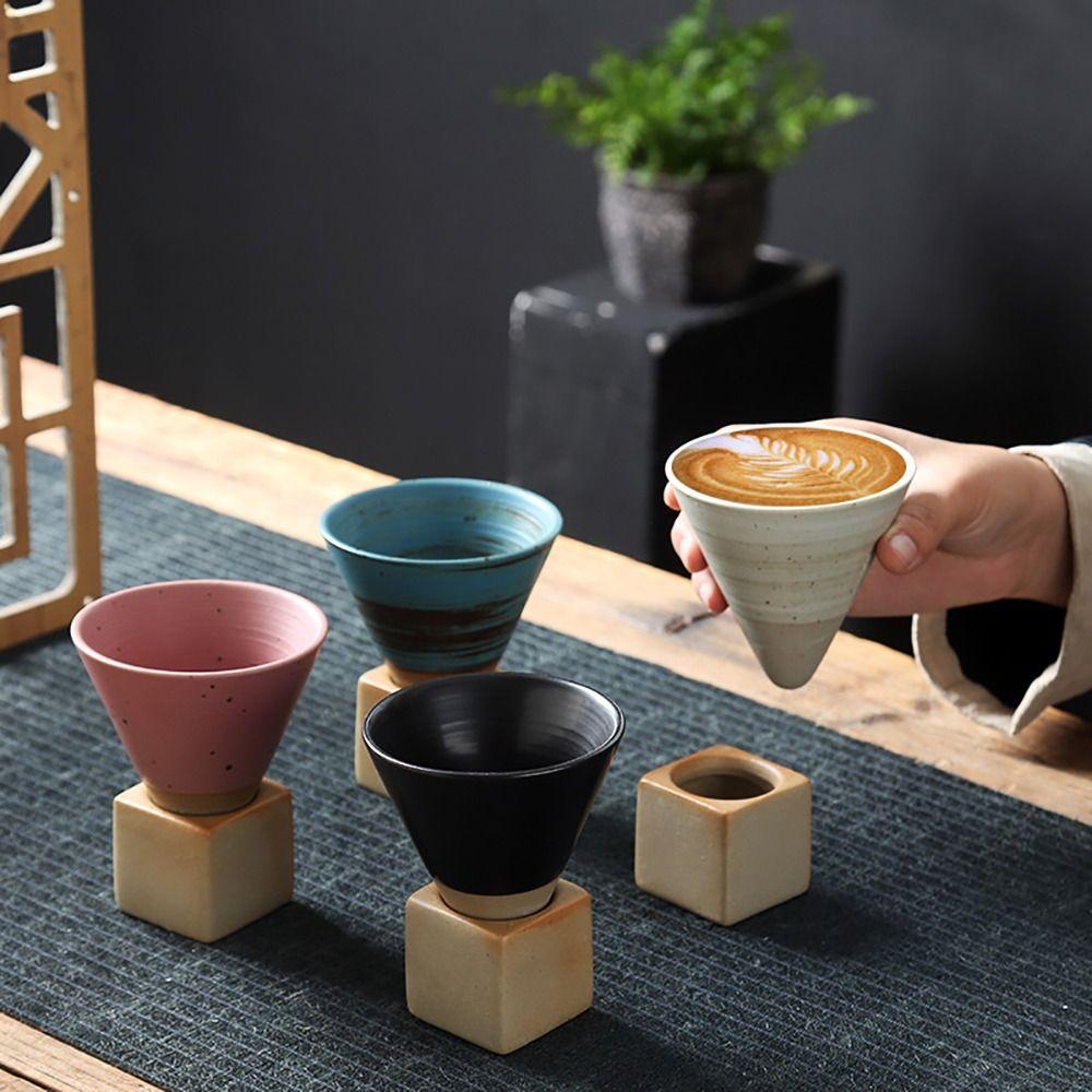 

200ml Wine Ceramic Tea Cup Porcelain Kung Fu Teacup Creative Coffee Mug