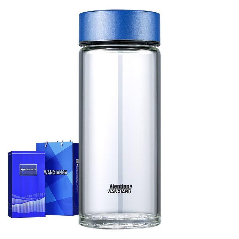 WANXIANG U147 Thickened Single-Layer Glass Water Bottle