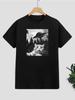 T-Shirt mit UFO-Aufdruck