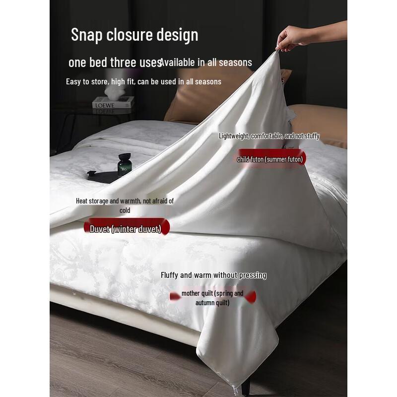 

Muji All-Season Tussah Silk Two-in-One Duvet
