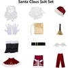 Santa Claus Costume Deluxe Edition, Christmas Ball Couple Performance Costume