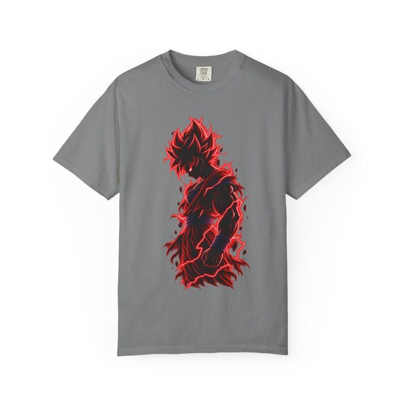 Dragon Ball Super Saiyan Goku T-shirt Graphic Manga Cotton Oversized Streetwear Y2k Harajuku Casual Loose High Quality Female Male Clothing