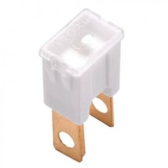 White 120 Amp Fuse Compatible for Vehicles Replaces# 927-2120 90982-08274 90