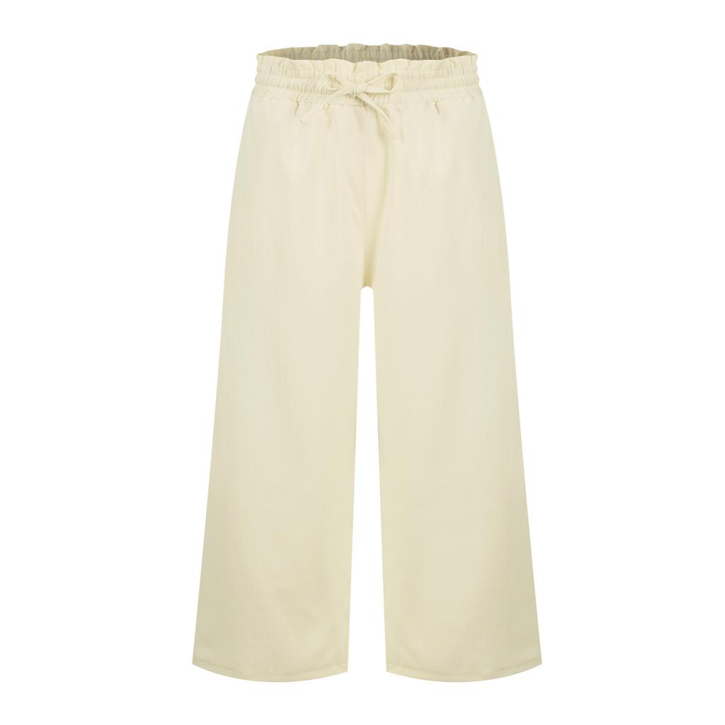 Womens Capris With Pockets Loose Fit Casual  Pants Dressy Lightweight Ladies Baggy Cargo Pants For Hiking