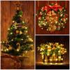 30/100/200m LED Copper Wire String Lights Street Fairy Lights Garland Led Remote Outdoor Christmas Tree Garden Wedding Party Patio Decor Light