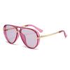 Fashion Sunglasses Sun Visors Multifunctional Large Frame Glasses Retro Fluorescent Green Sunglasses UV Resistant Glasses