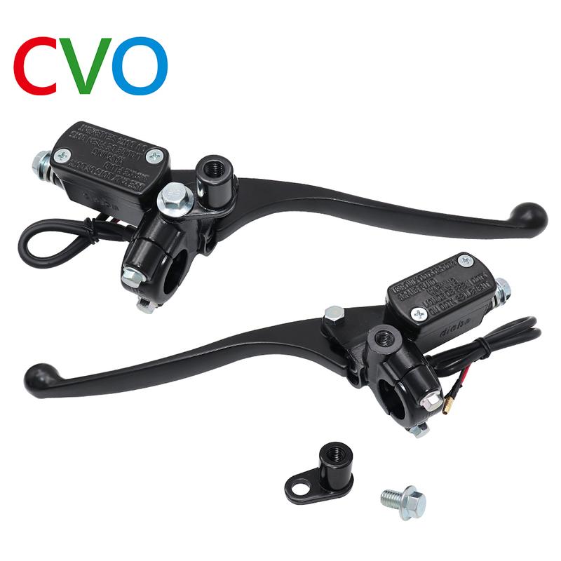 Universal 14mm Black 7/8" 22mm Motorcycle Front Brake Clutch Master Cylinder Motorbike Hydraulic Pump Motorbike Brake Lever