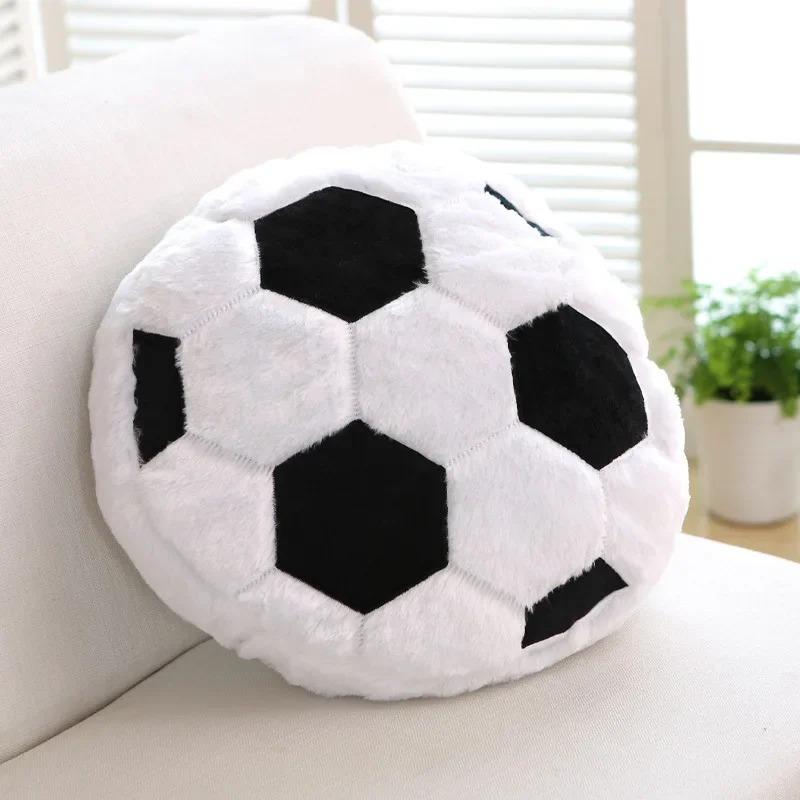 Basketball Soccer Shape Sofa Cushion for Ball Game Fan New Throw Pillow Ultra Soft Companionship Fluffy Simulation