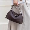 Women's Genuine Leather Crossbody Tote - Fashionable, Large Capacity, Commuting Shoulder Bag.