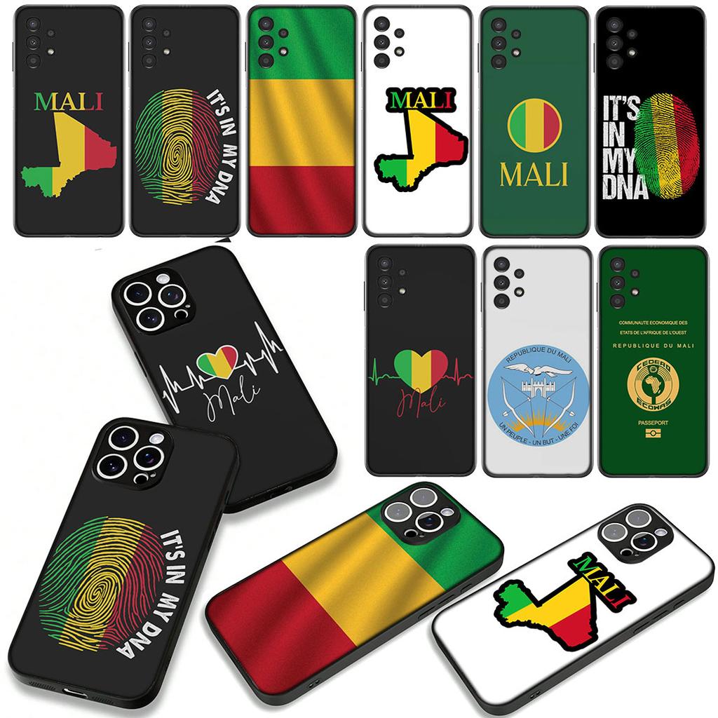 Phone Cover Mali Flag Map for Motorola Moto Edge 70 60 Fusion 40 NEO 20 Pro G Stylus G56 G96 G71 G73 G52 G41 G42 G50 G51 Case