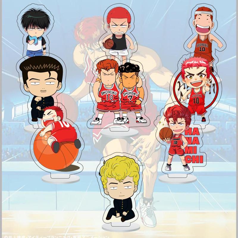 Demon Slayer Mini Acrylic Standee Set – 9 Pieces, 6cm Each, Creative Student Gift 6cm