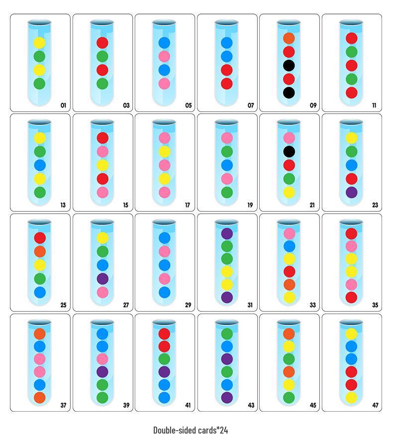 Toddler Logic & Concentration Puzzle: Clamping Beads & Balls Early Education Toy