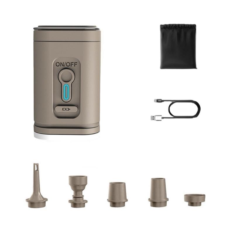 

Multiple Purpose Electric Air Pumps with Double Power Supply Upgrades for Vehicle Tires Sports Equipment Home Use Application