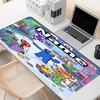 Custom Name Personalized Game Rainbow Friends Pattern Mousepad, Laptop PC Desk Mat, Decorative Desk Mat for Home Keyboard Pad Gift