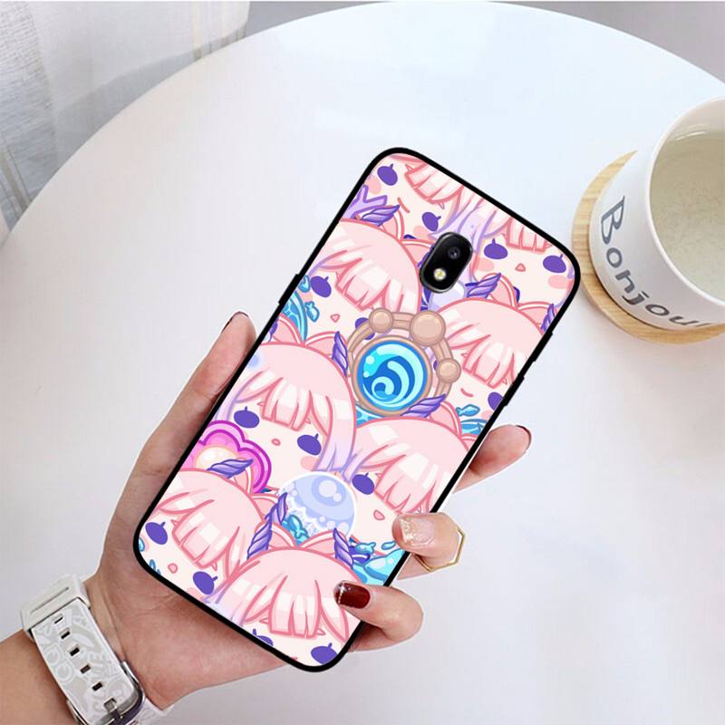 Genshin Impact Anime Cute Phone Case For Samsung Galaxy J7 PRIME J2Pro2018 J4 Plus J5 PRIME J6 J7 Duo Neo J737 J8