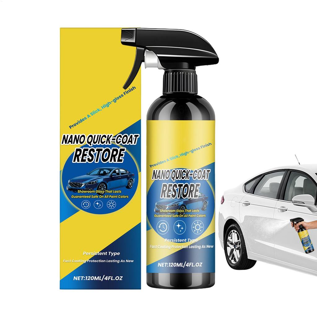 Car Coating Spray Quick Effect Coating Agent Coat Car Wax Car Scratch Wax Coating Spray Oil Film Emulsion Glass Cleaner